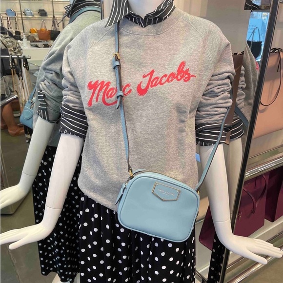 (new+tag) Marc Jacobs women leather crossbody black - Picture 14 of 14